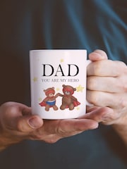 Personalised Happy Fathers Day Mug and Coaster Set by Loveabode - Image 2 of 4