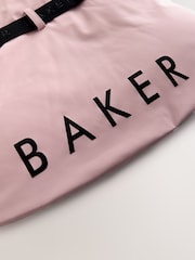 Baker by Ted Baker Pink Waterproof Belted Padded Ski Jacket - صورة 15 من 23