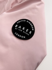 Baker by Ted Baker Pink Waterproof Belted Padded Ski Jacket - صورة 16 من 23