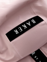 Baker by Ted Baker Pink Waterproof Belted Padded Ski Jacket - صورة 17 من 23