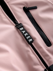 Baker by Ted Baker Pink Waterproof Belted Padded Ski Jacket - صورة 18 من 23