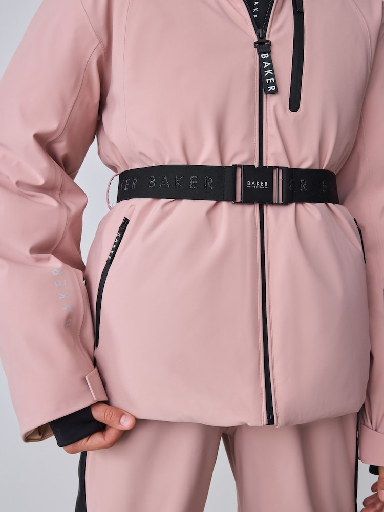 Veste Ceinturée Ted Baker - Taille 2 - Gris Laine - Très Bon état