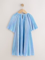 Azul - Vestido de festa com manga Sparkle Angel (3-16anos) - Imagem 5 de 7