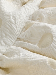 Ecru White Floral Texture Occasion Dress (3-16yrs) - Image 7 of 8