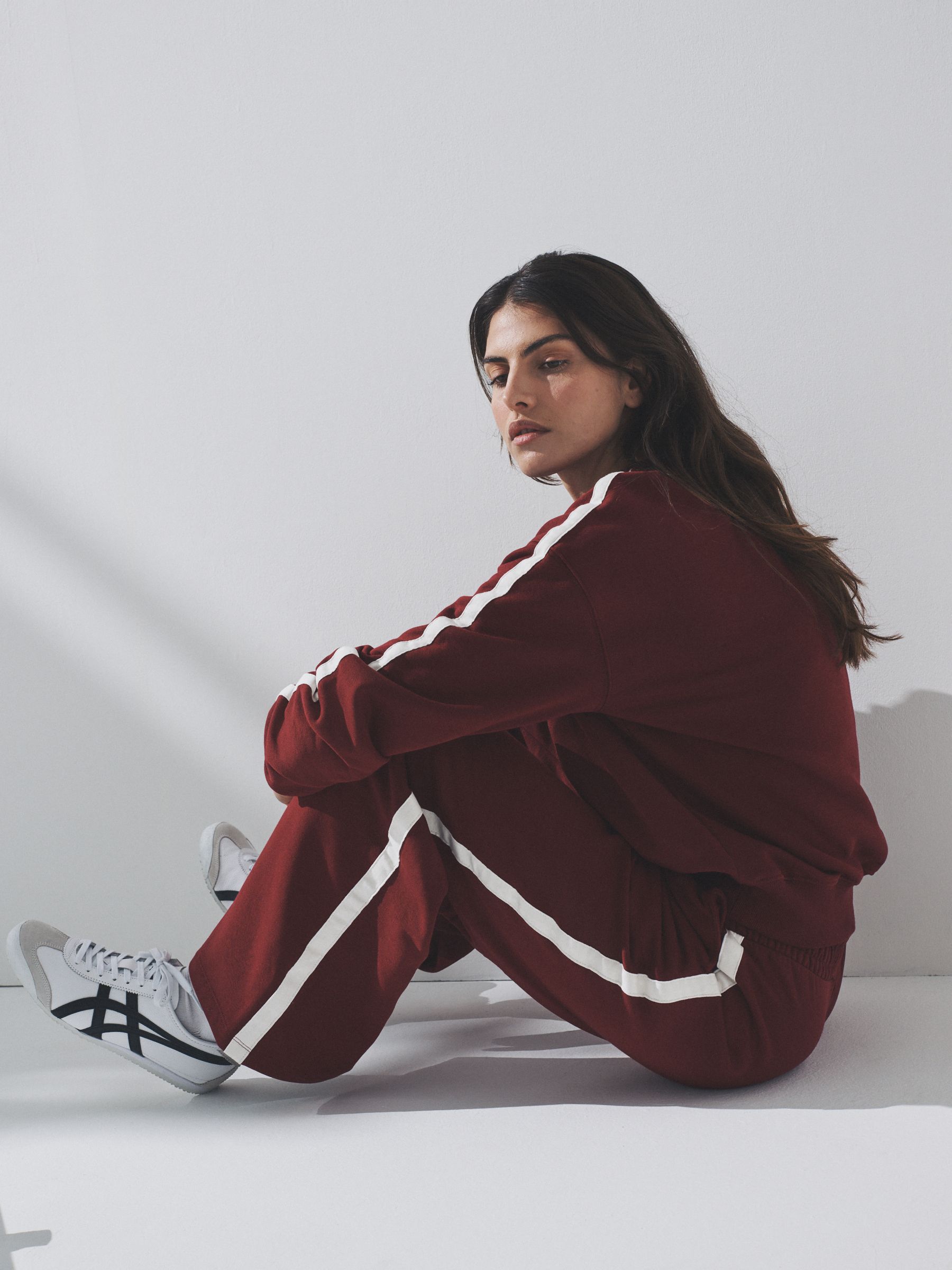 Buy The Set 2 Piece Taped Crew Neck Sweatshirt and Wide Leg