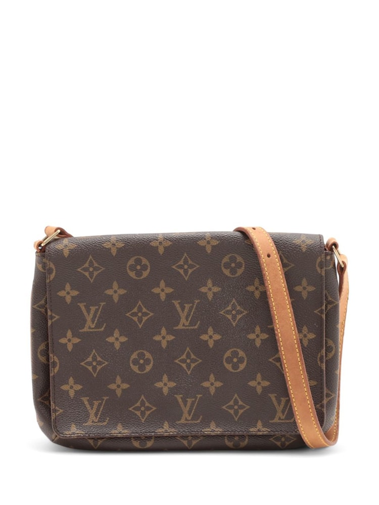 Louis Vuitton Brown Vintage 2000 Monogram Musette Tango Shoulder Bag - Image 1 of 1