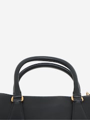 Prada Black Mini Saffiano Leather Galleria Top Handle Bag - Image 9 of 10