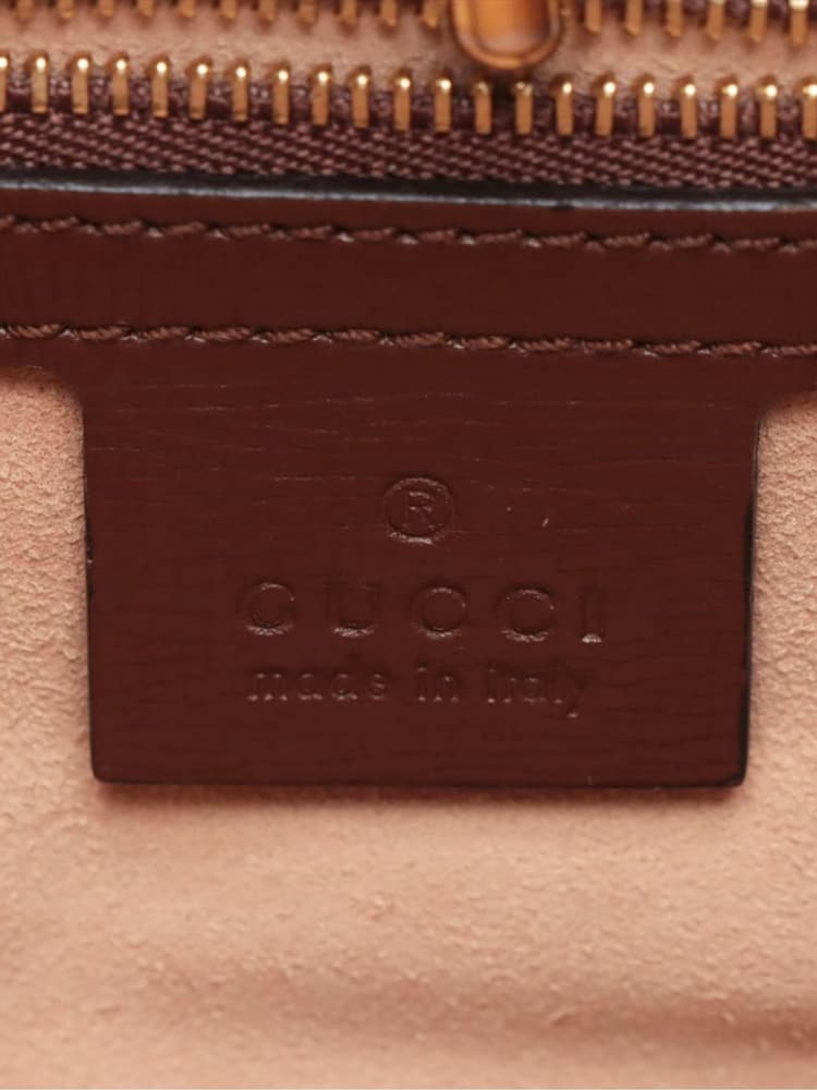 Sign of the Times Gucci Jackie 1961 Shoulder Brown Bag - Image 10 of 10
