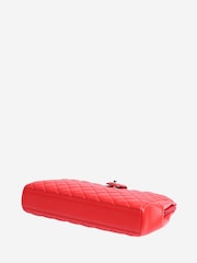 Chanel Red Quilted Clutch Bag - Image 4 of 7