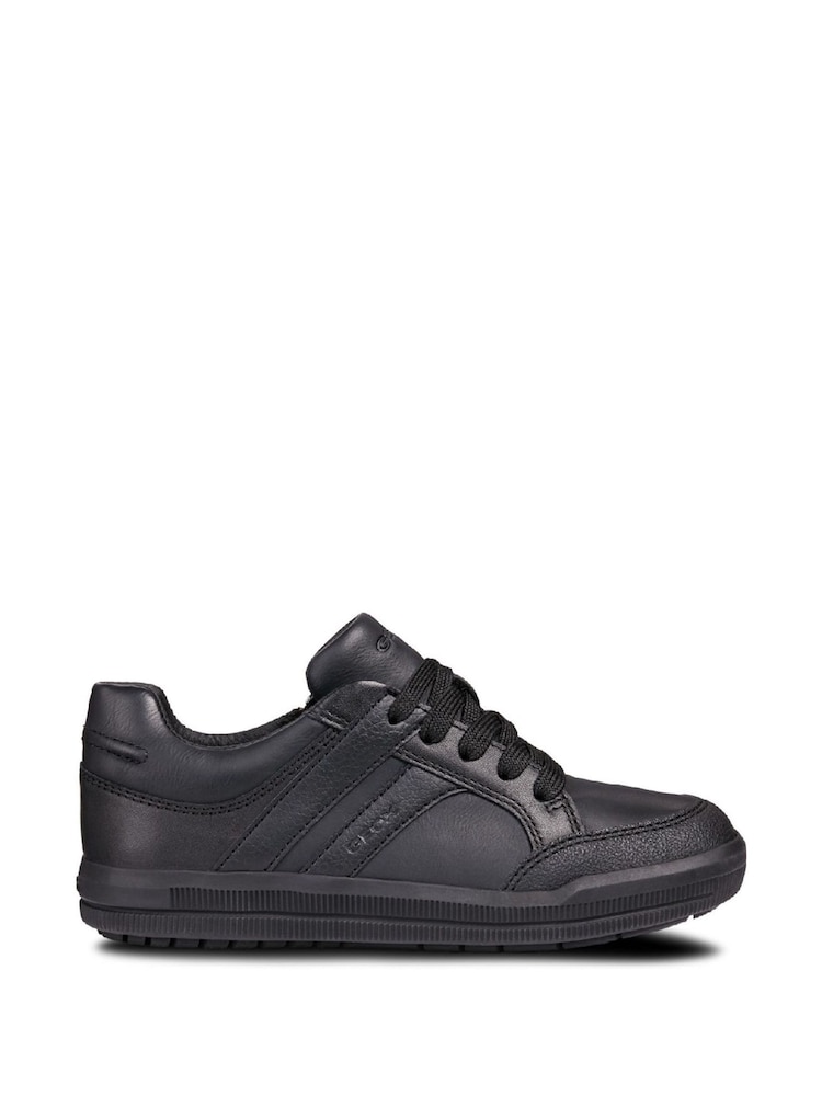 Geox J Arzach B Black Trainers - Image 1 of 4