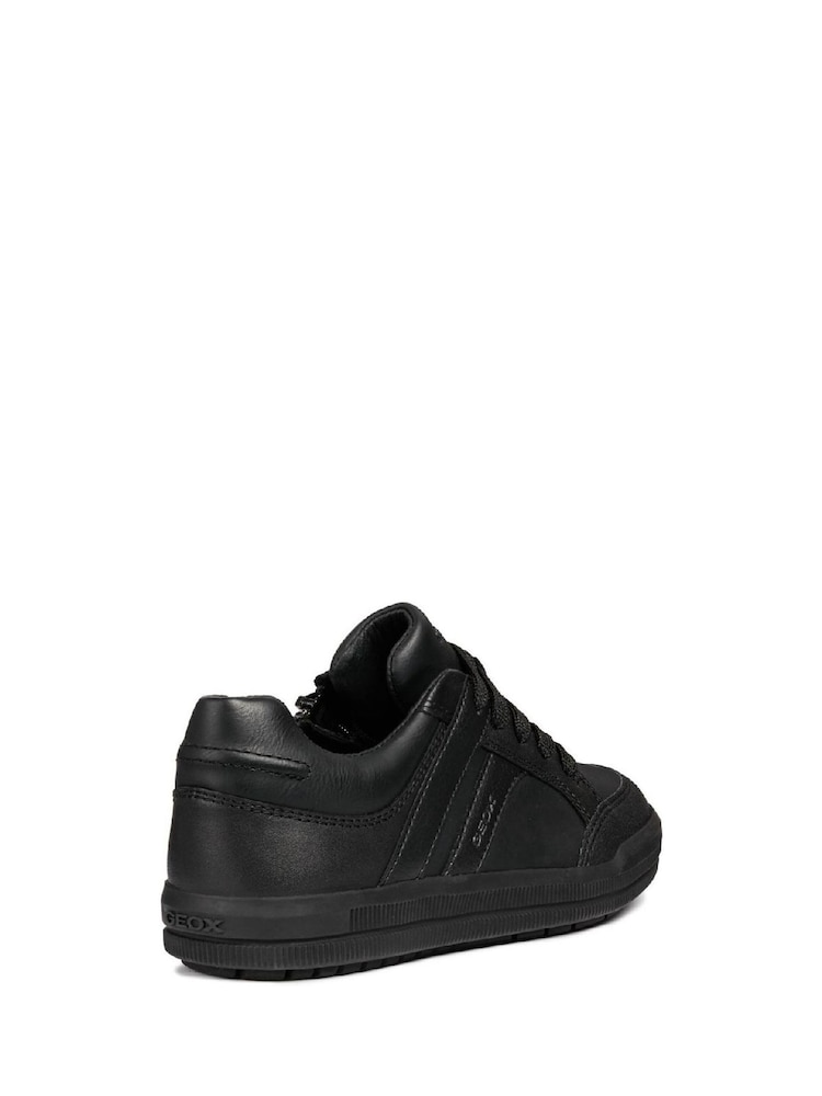 Geox J Arzach B Black Trainers - Image 3 of 4