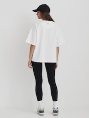 4th & Reckless White Oversized 1990 Slogan T-Shirt - Image 2 of 3