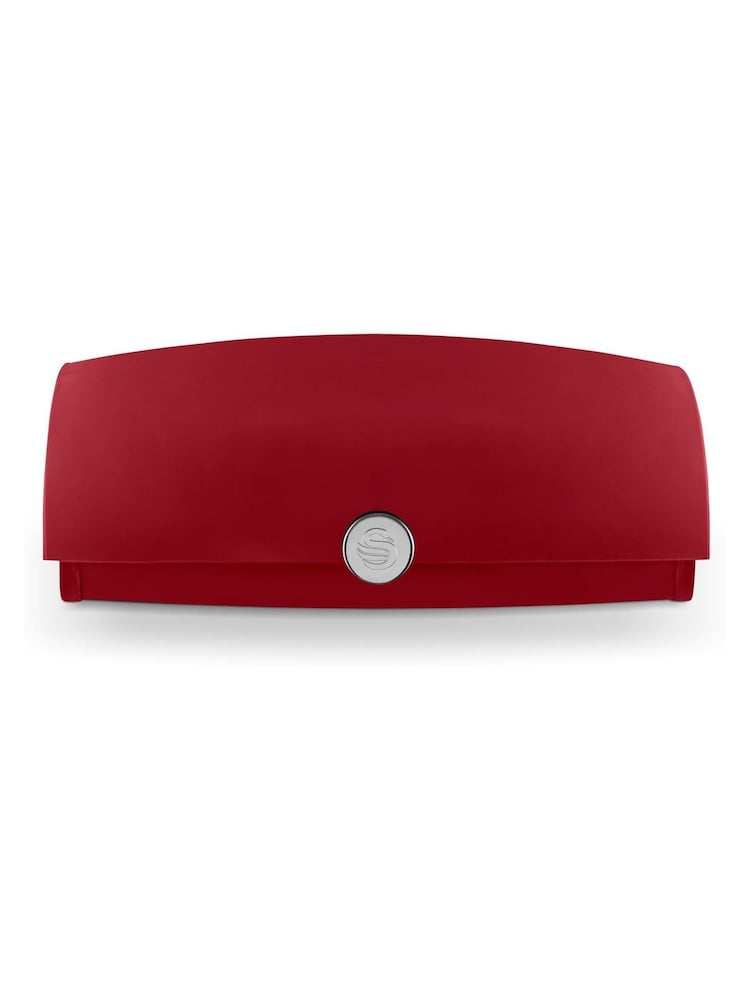 Swan Red Elegance Bread Bin - Image 1 of 9 Swan Red Elegance Bread Bin - Image 1 of 9