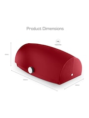 Swan Red Elegance Bread Bin - Image 5 of 9