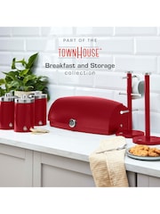 Swan Red Elegance Bread Bin - Image 9 of 9