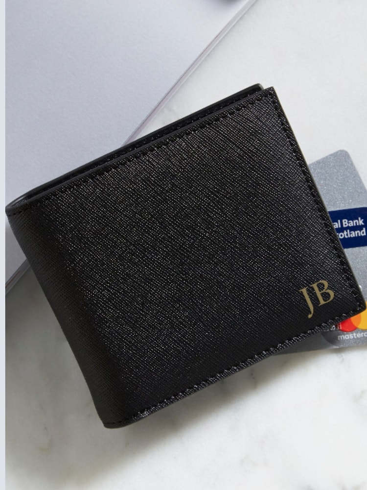 Personalised Saffiano Leather Wallet by Koko Blossom - Image 1 of 3
