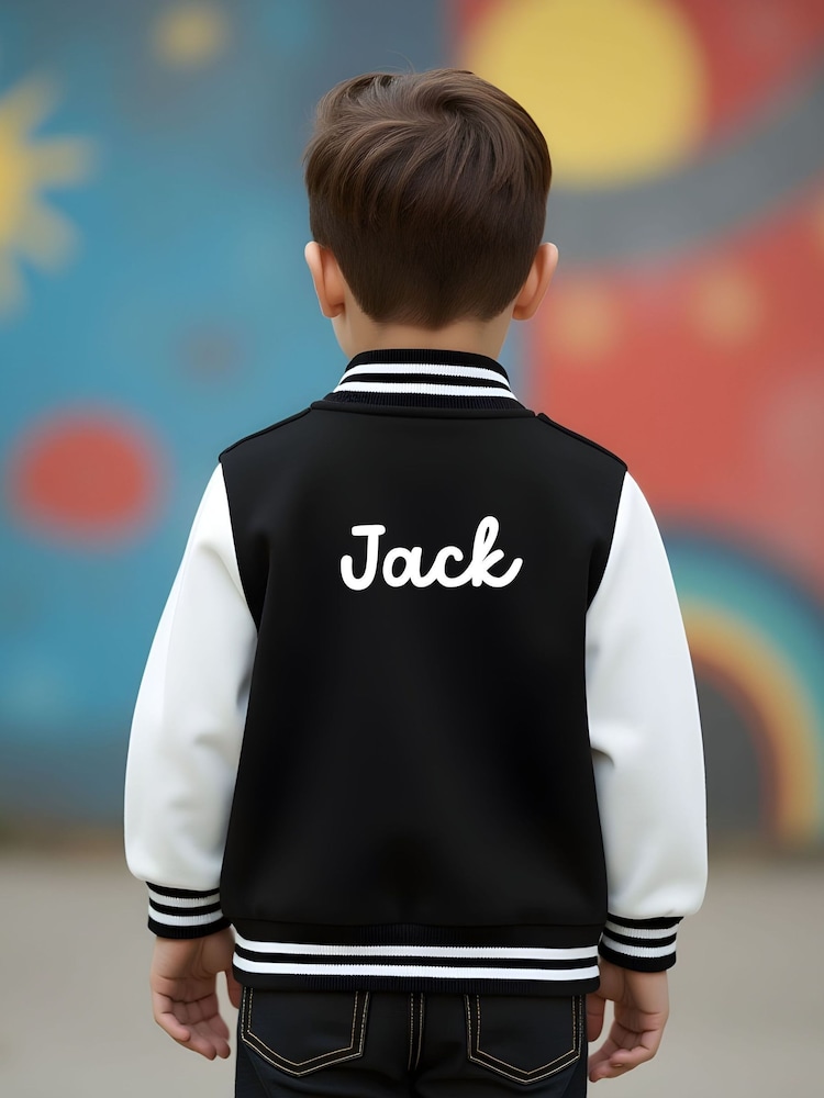 Personalised Varsity Jacket by Koko Blossom - Image 2 of 3 Personalised Varsity Jacket by Koko Blossom - Image 2 of 3