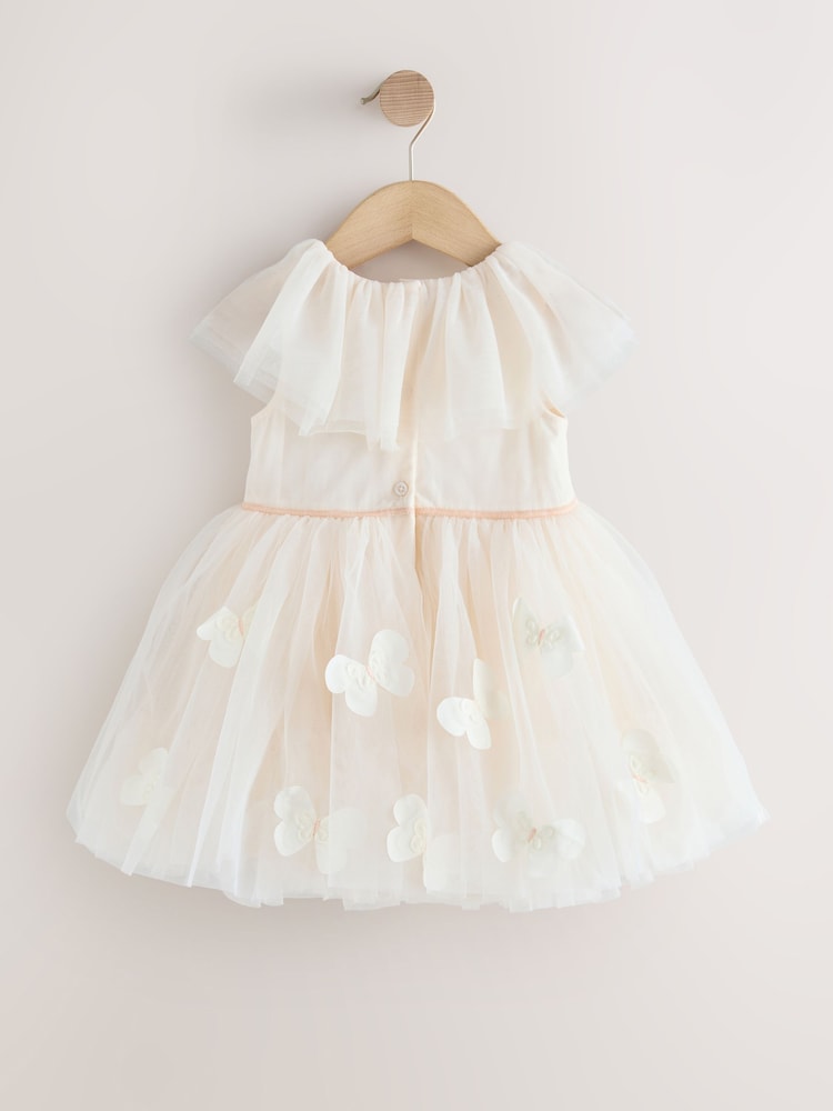 white ruffle mesh dress Applique Ruched Sleeveless Mesh V-Neck, Hannah Ruffle Mini Dress in White, Size XL, For Bachelorette