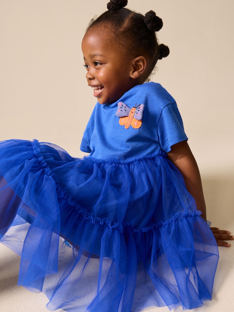 Buy Blue Butterfly Tutu Skirt Dress (3mths-7yrs) from the Next UK online  shop