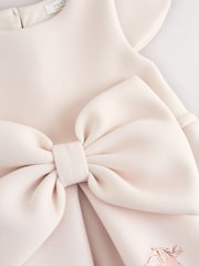 Ballet Pink Scuba Occasion Dress (3mths-7yrs) - Image 8 of 8