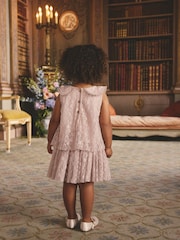 粉色 - Lace Top & Skirt Set (3mths-7yrs) - 圖片 3，共 9