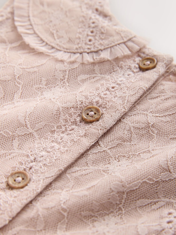 粉色 - Lace Top & Skirt Set (3mths-7yrs) - 圖片 9，共 9