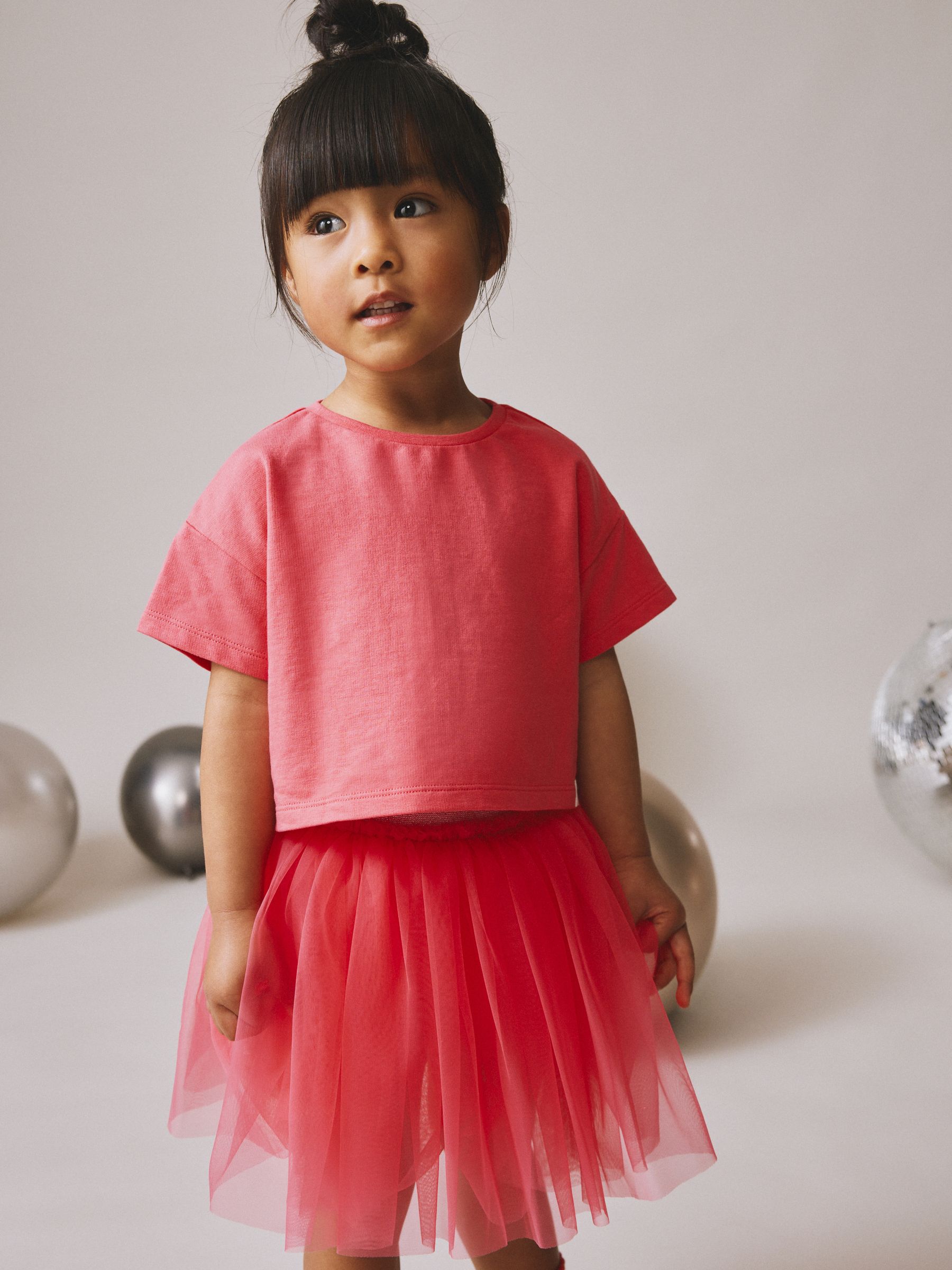 Buy Berry Pink Top and Tutu Skirt Set (3mths-7yrs) from the Next