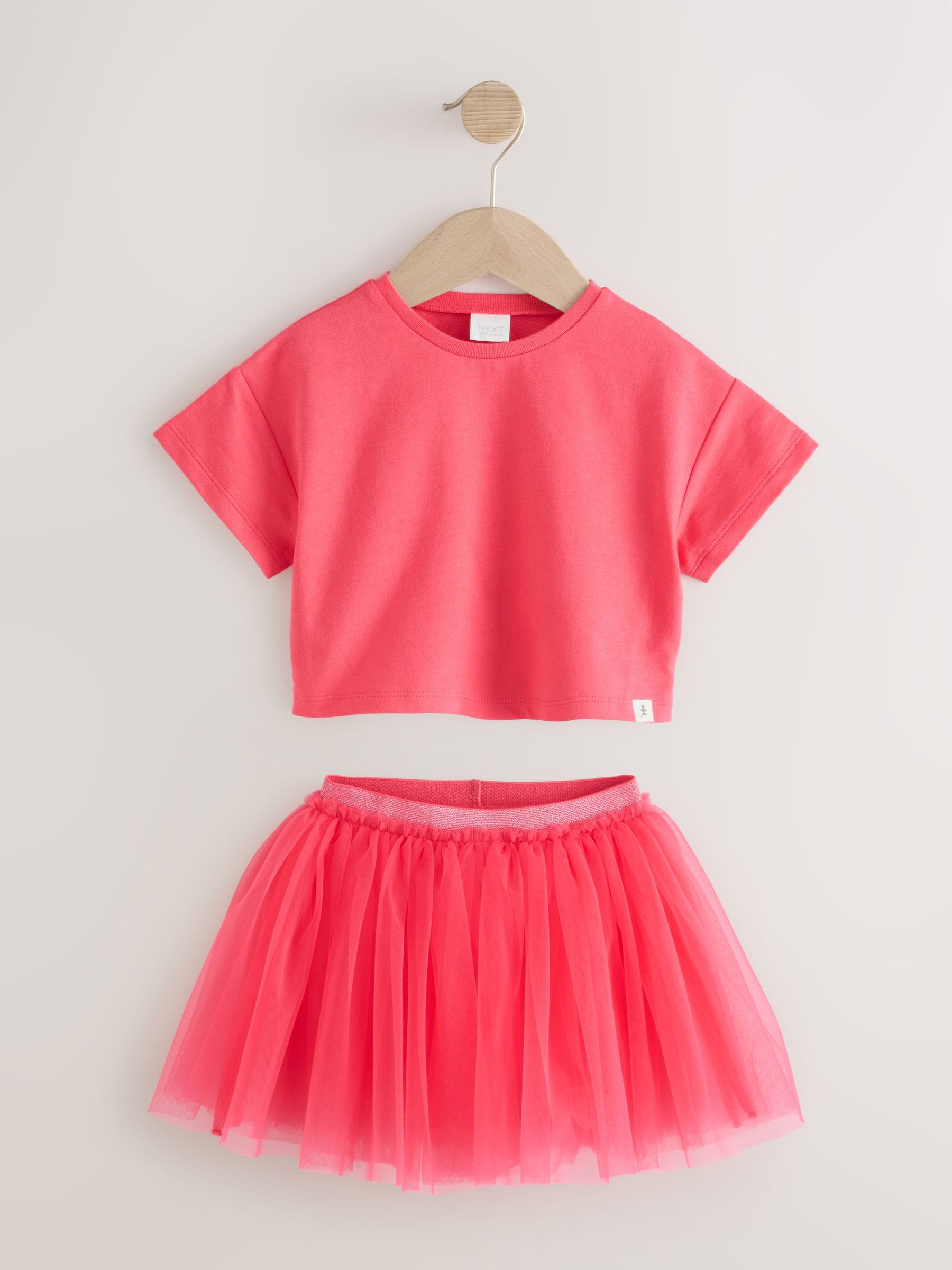 Buy Berry Pink Top and Tutu Skirt Set (3mths-7yrs) from Next USA