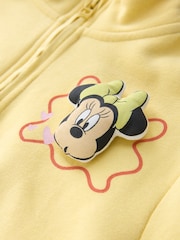 Yellow Minnie Mouse Disney Quarter Zip Sweat Dress (3mths-7yrs) - Image 3 of 4
