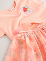 Coral Ariel - Disney Top & Skirt Set (3mths-7yrs) - صورة 9 من 11