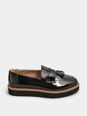 Yours Curve Patent Tassel Loafers In Extra Wide EEE Fit - Slika 3 iz 5