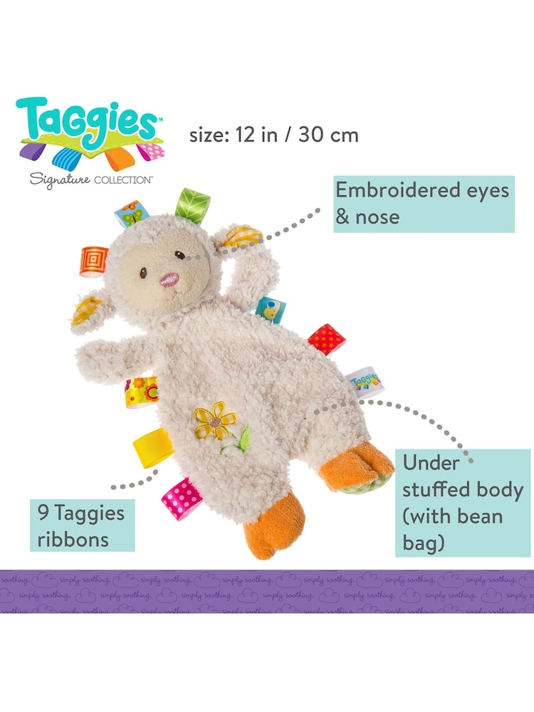 Aurora World Mary Meyer Taggies Sherbet Lamb Lovey - Image 2 of 2