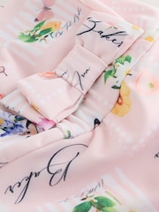 Baker by Ted Baker Floral All-In-One Swimsuit & Hat Set - Image 8 of 10