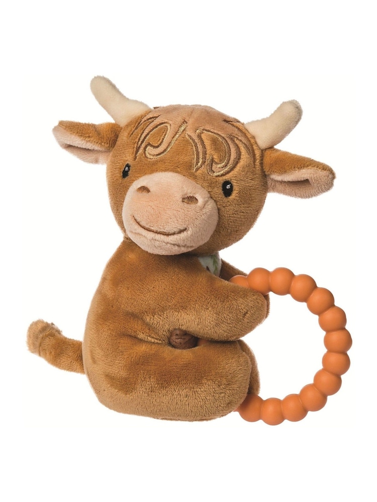 Aurora World Mary Meyer Hetty Highland Cow Rattle - Image 1 of 5