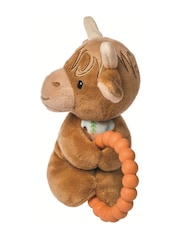 Aurora World Mary Meyer Hetty Highland Cow Rattle - Image 3 of 5