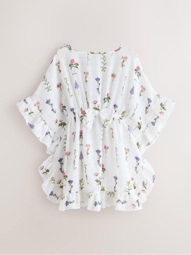 Baker by Ted Baker Floral Printed Kaftan - Image 2 of 5