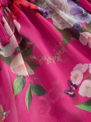 Baker by Ted Baker Floral Printed Kaftan - Image 5 of 7