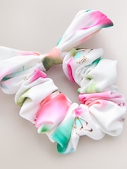 Baker by Ted Baker pinken floralen Cut-Out-Badeanzug & Haargummi - Bild 3 von 7