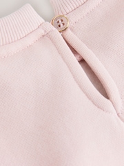 Baker by Ted Baker 2 Piece Bow Mesh Hem Sweat Top & Leggings Set - Image 13 of 14