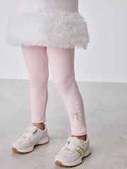 Baker by Ted Baker 2 Piece Ruffle Mesh Hem T-Shirt & Leggings Set - 圖片 3/5