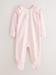 Rosa pálido - Pack de 3 pijamas tipo pelele de Baker by Ted Baker - Imagen 3 de 12