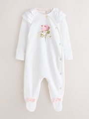 Rosa pálido - Pack de 3 pijamas tipo pelele de Baker by Ted Baker - Imagen 4 de 12