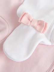 Rosa pálido - Pack de 3 pijamas tipo pelele de Baker by Ted Baker - Imagen 8 de 12