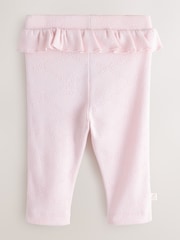 Baker by Ted Baker 2 Pack Pointelle Layette Leggings - Imaginea 4 din 8