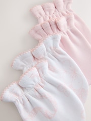 Baker by Ted Baker Pink & White Mittens 2 Pack - Image 5 of 6