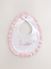 Baker by Ted Baker 2 Pack Pink Layette Bibs - Image 5 of 6