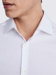 MOSS White Slim Fit Stretch Shirt - Image 2 of 4