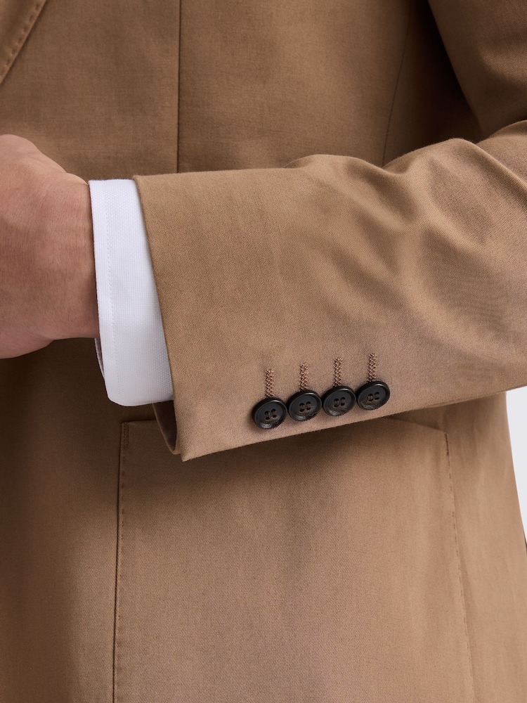 MOSS White Slim Fit Stretch Shirt - Image 4 of 4