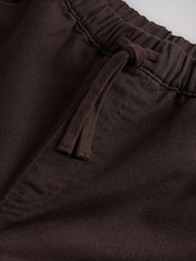 The Set 2 Pack Pull On Wide Leg Lightweight Jeans Mid Blue/Chocolate Brown - Image 7 of 7