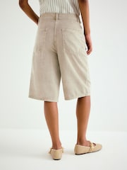 Pastelgeel - Bermuda Cotton Chino Shorts - Afbeelding 3 van 7